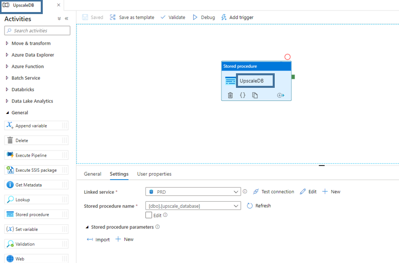 autoscaling azure sql database rename pipeline data factory adf
