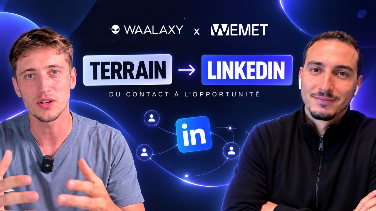 Vidéo de présentation de l'intégration Waalaxy