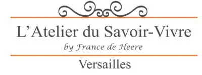 Logo officiel de l'Atelier du Savoir-Vivre, école d'étiquette et de savoir-vivre à la française fondée par France de Heere.