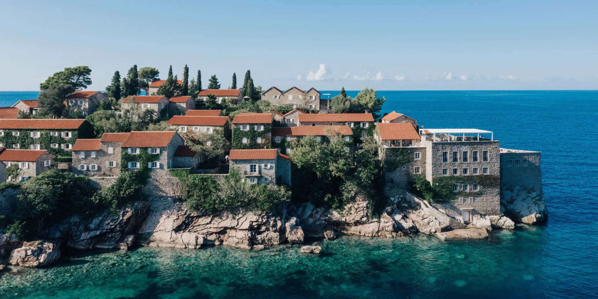 Aman Sveti Stefan resort — luxury dining destination Montenegro