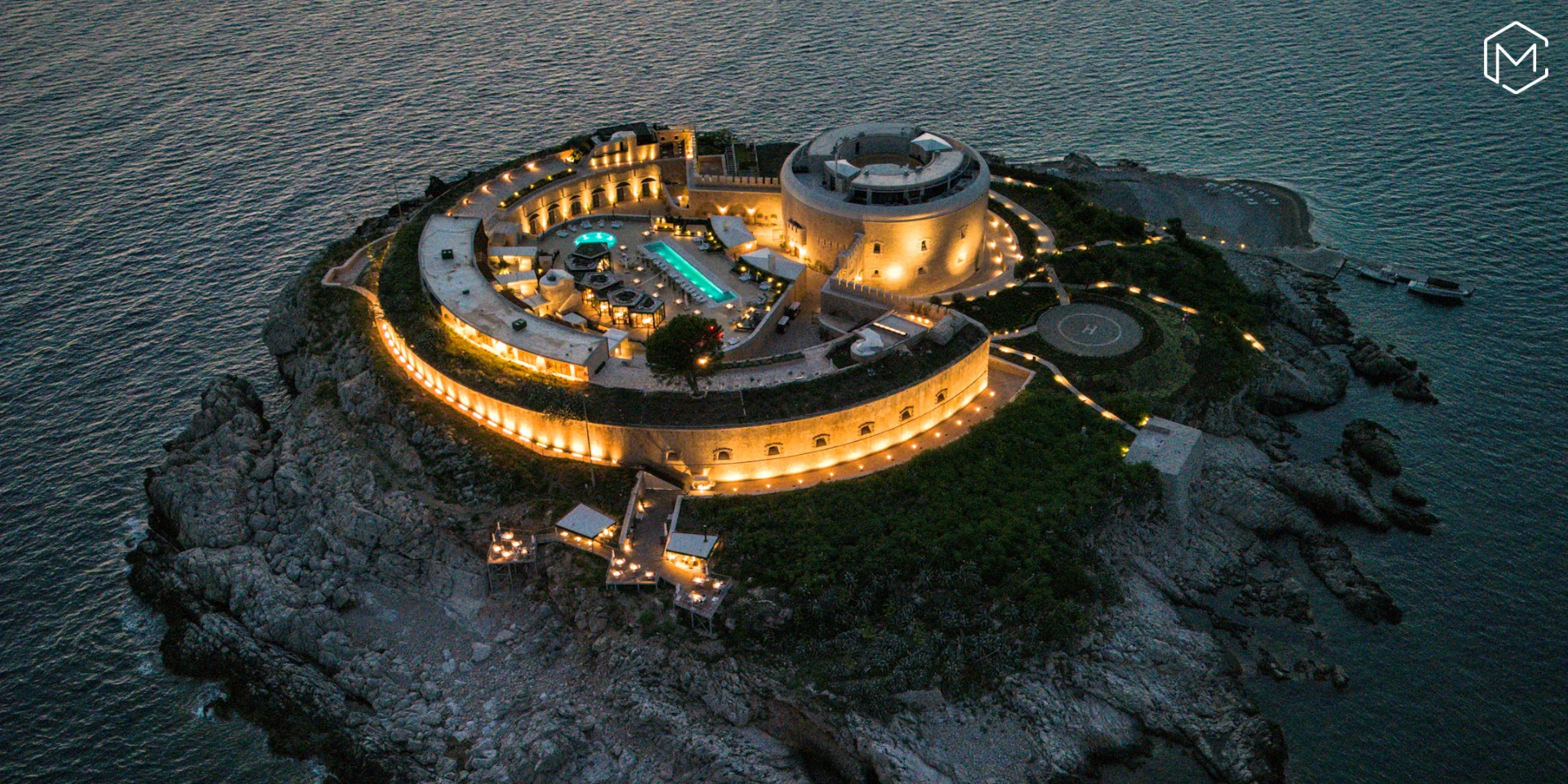 Mamula Island by Banyan Tree — historic fortress event venue in Montenegro