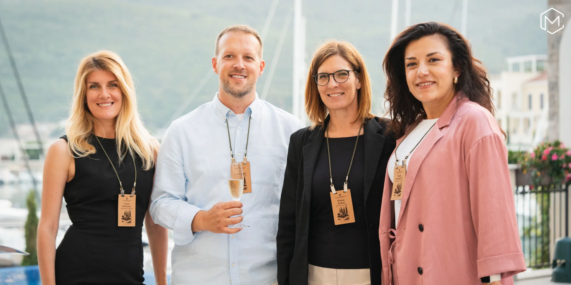 Montenegro Concierge DMC team delivering on-site event support for a corporate client