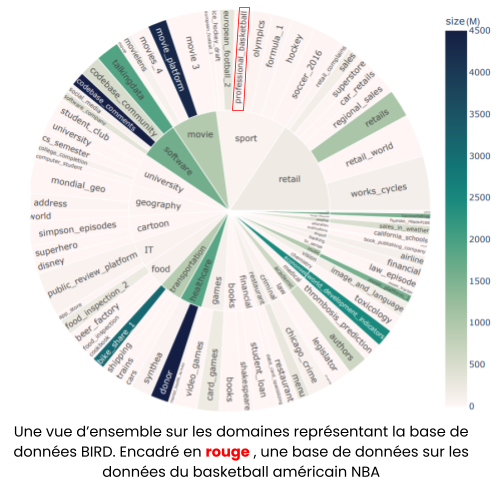 BIRD benchmark business domains