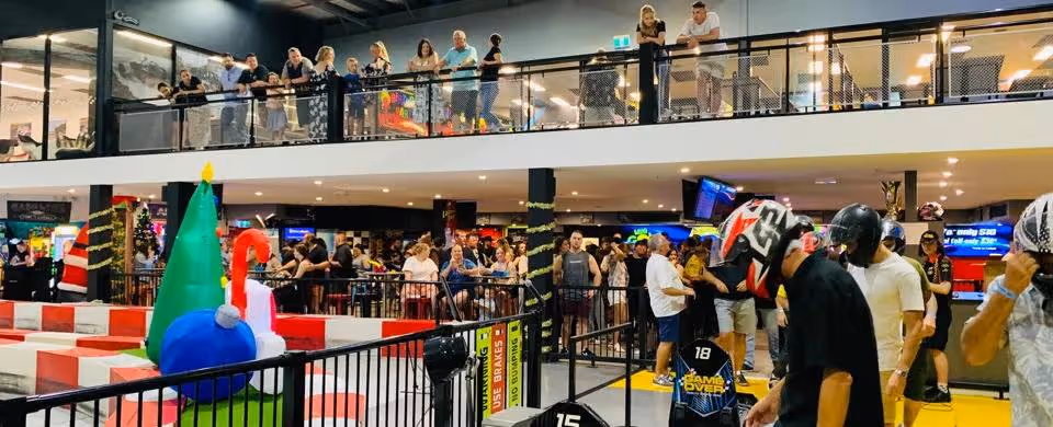 game over gold coast christmas parties