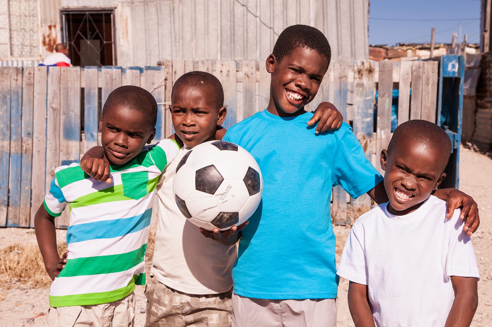 Des enfants qui jouent au Rwanda