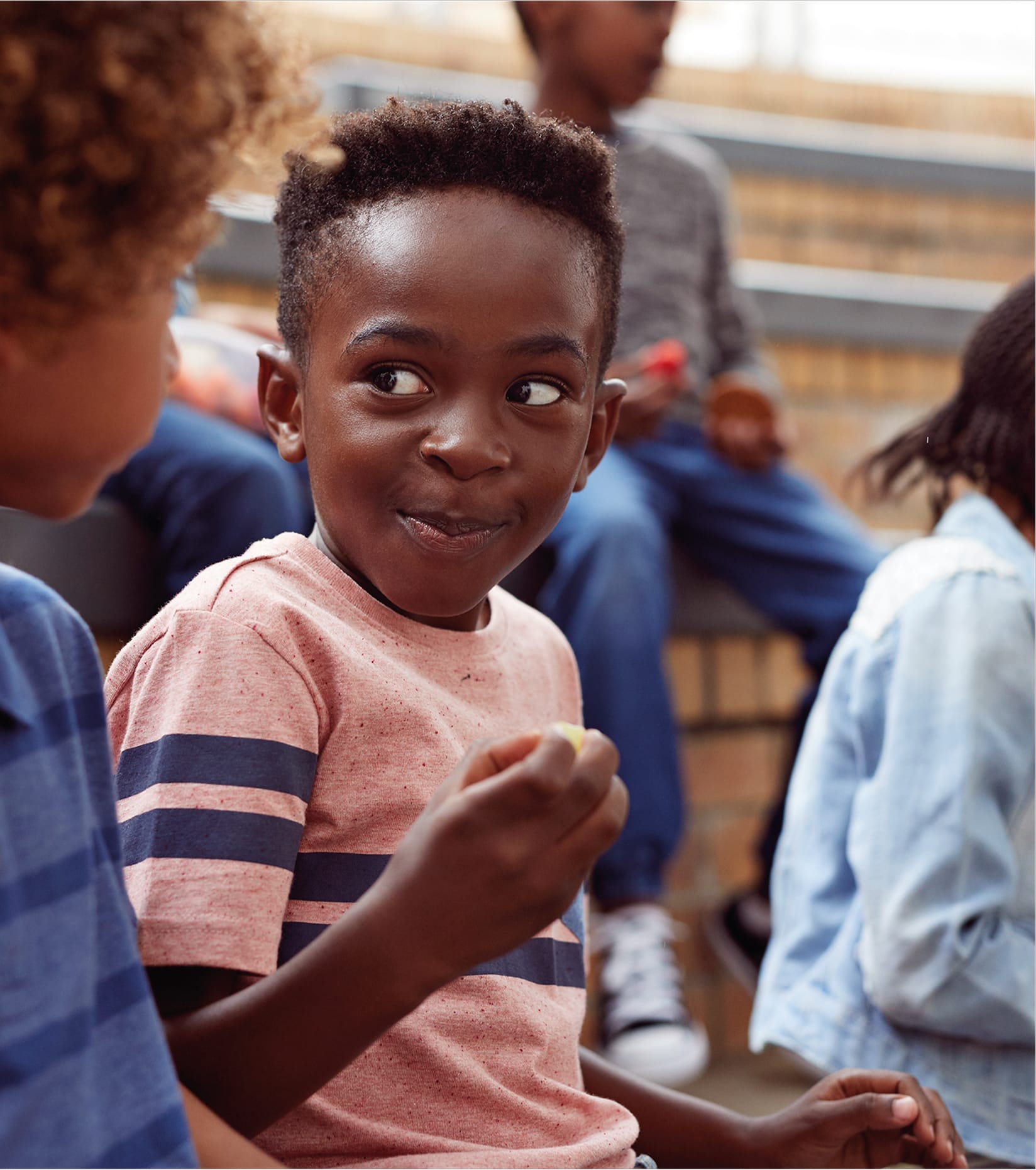 visuel d'un enfant rwandais