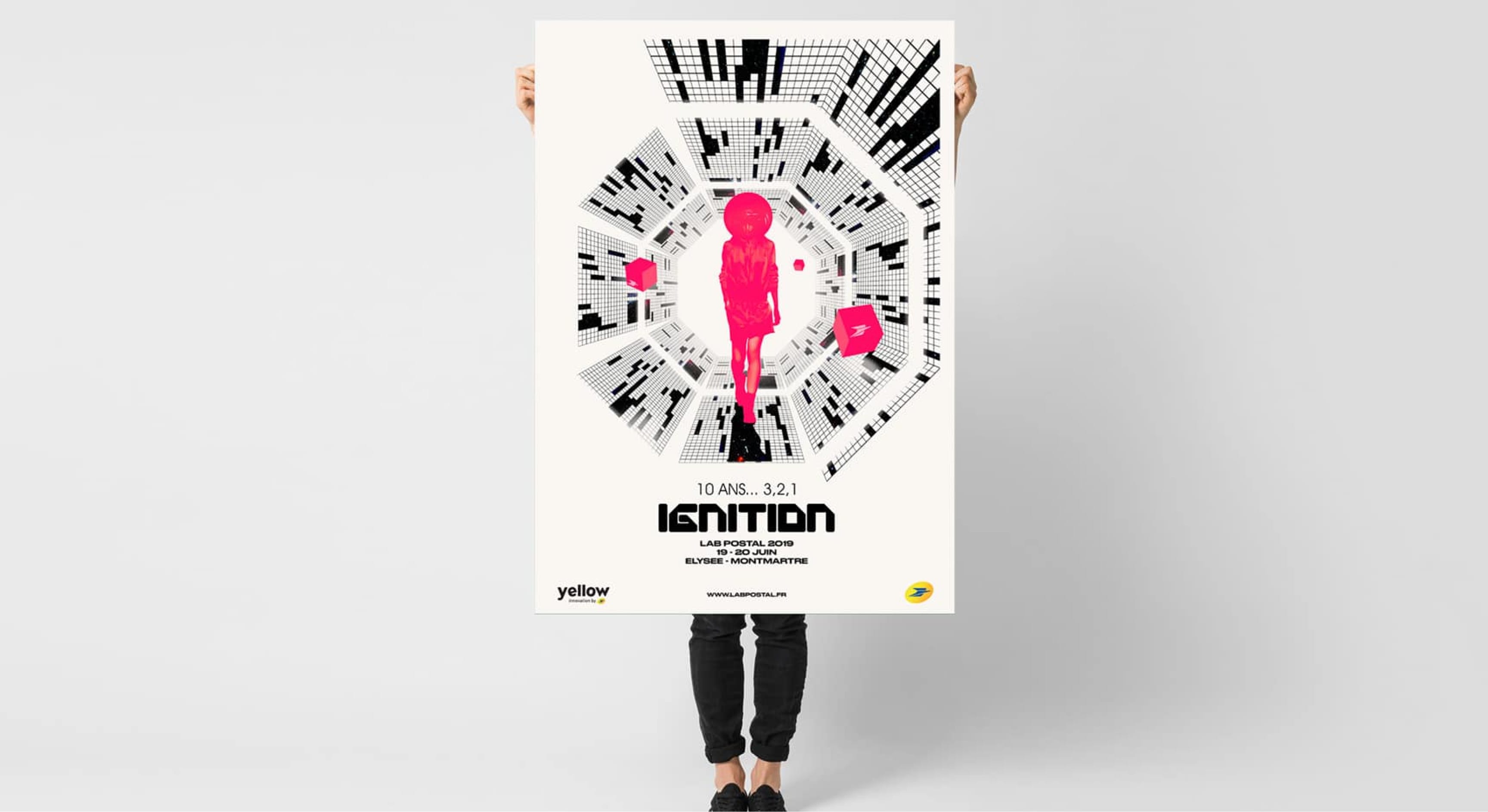 Ignition visuel clé branding