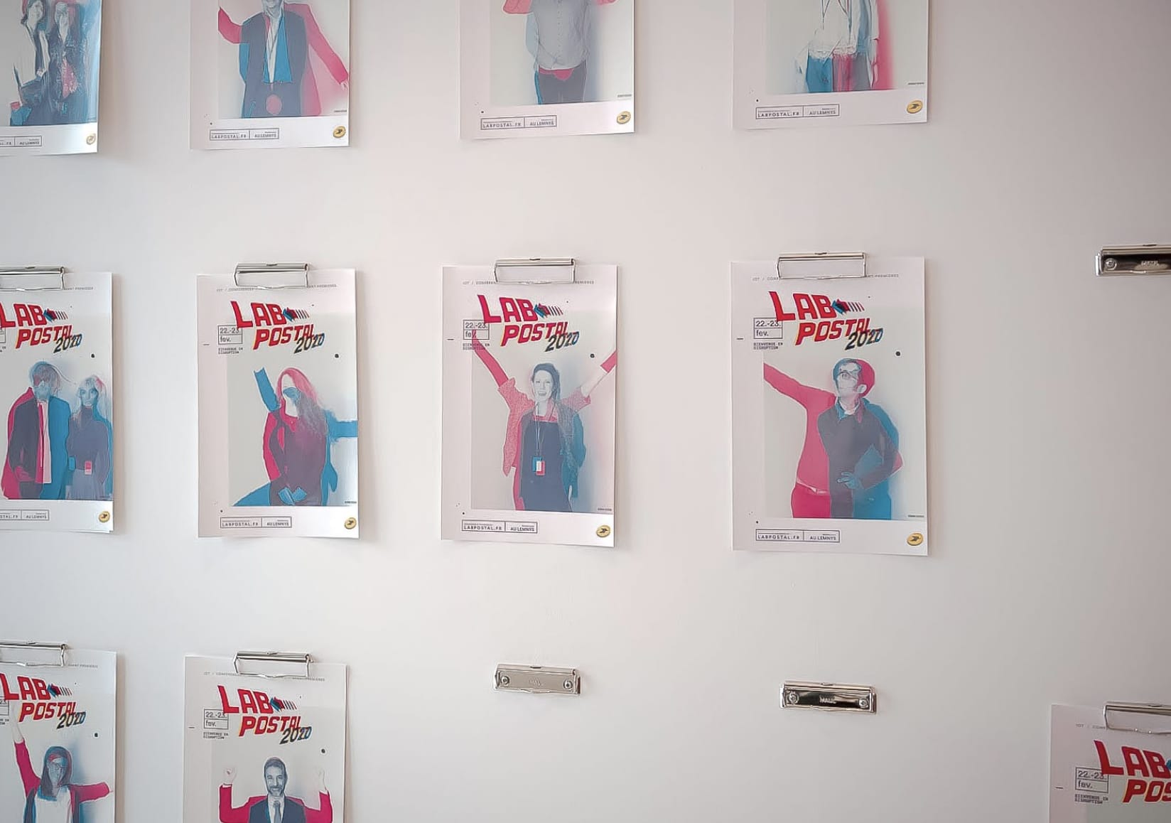 Affiches Lab Postal 2017