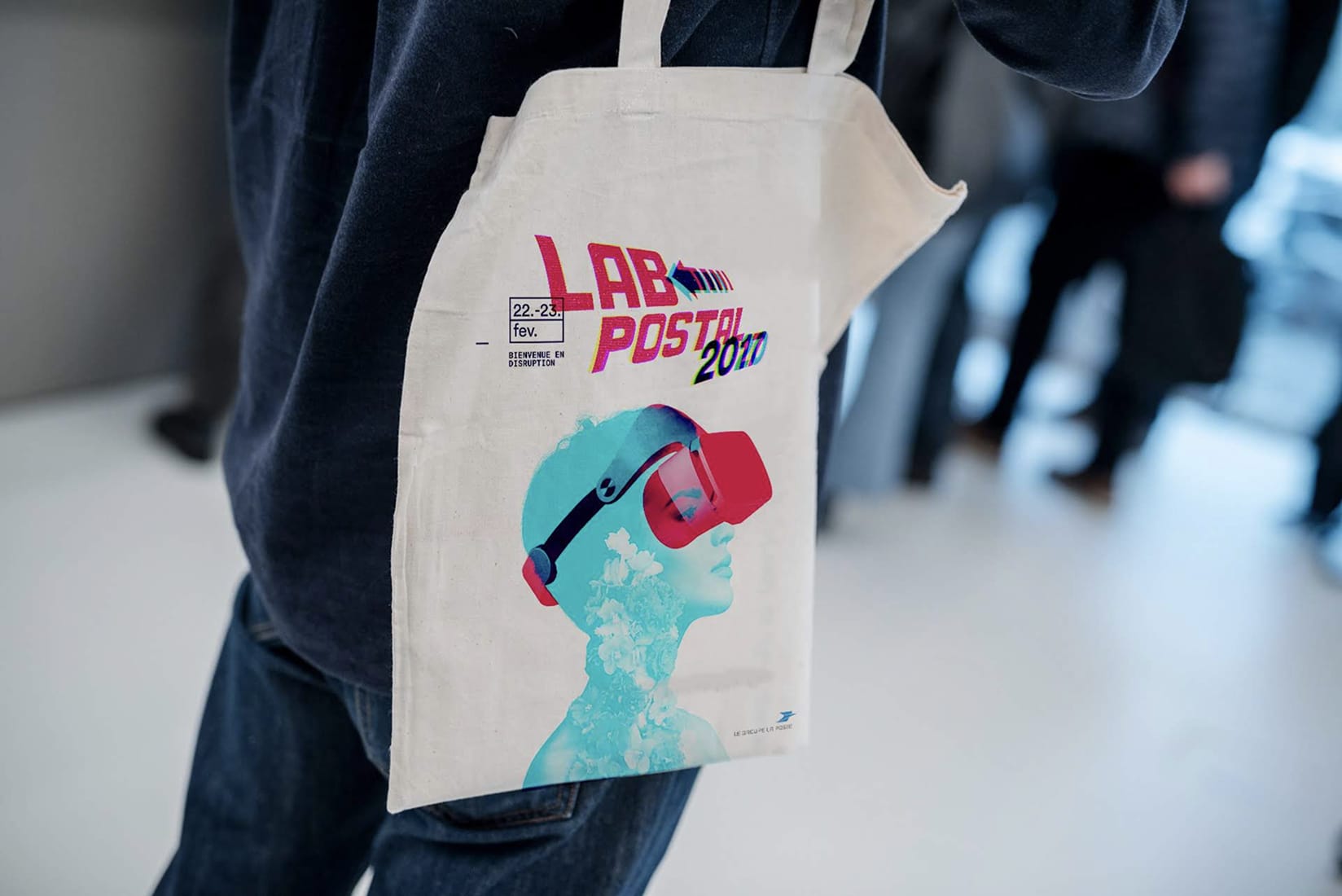 Tote Bag Lab Postal 2017