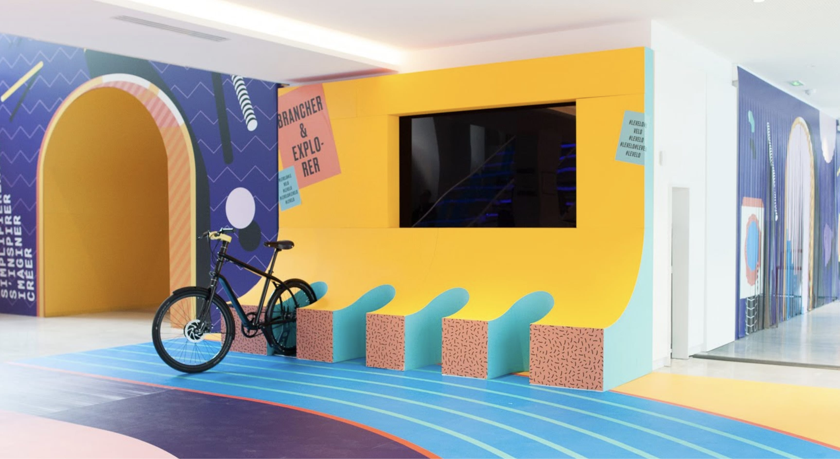 Stand Le Vélo - Lab Postal 2018