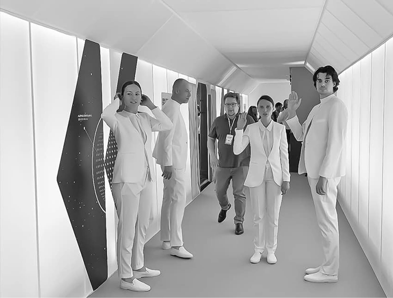Préparation des mannequins