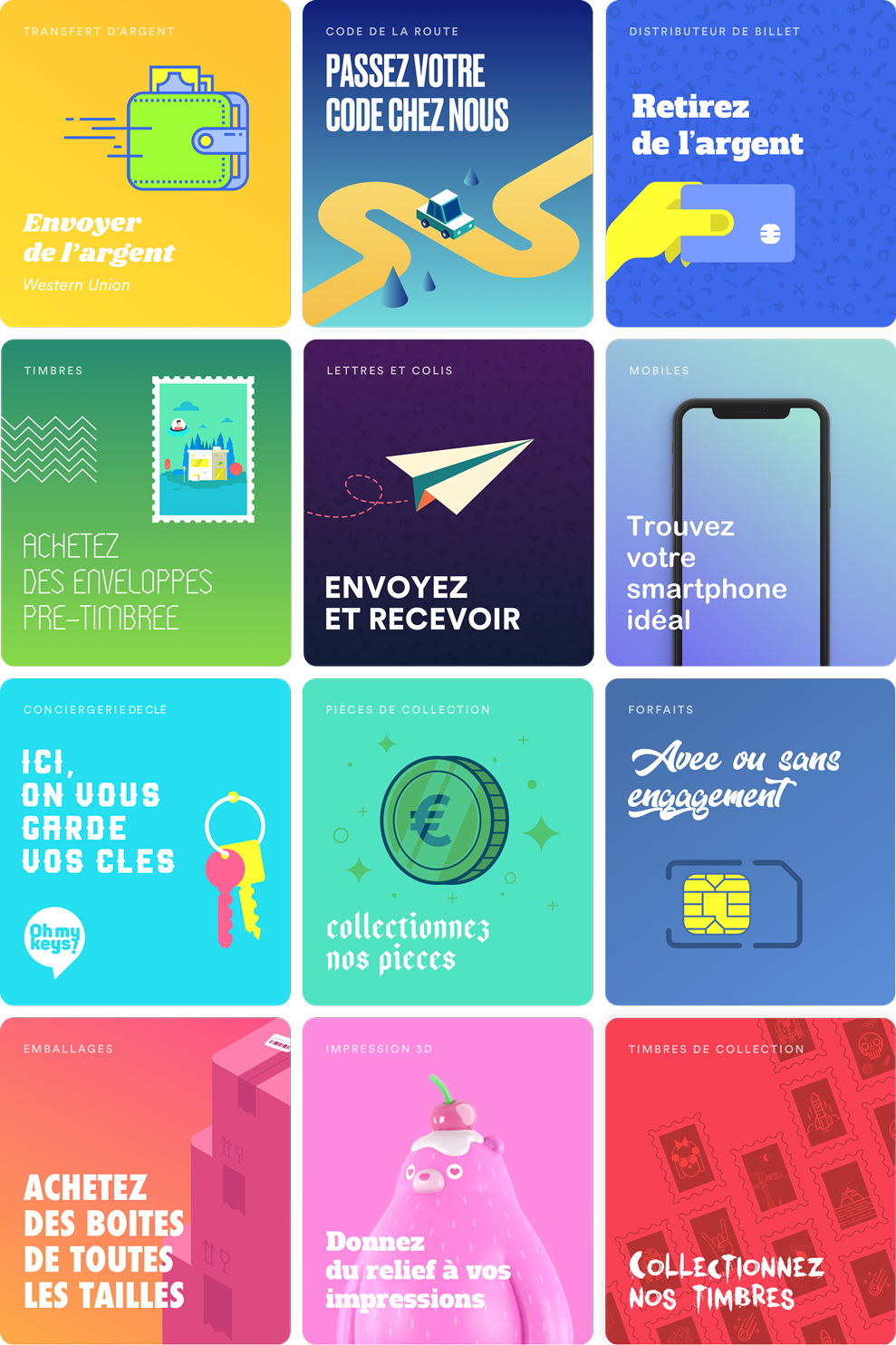 Services de l'Application Mr Tracer
