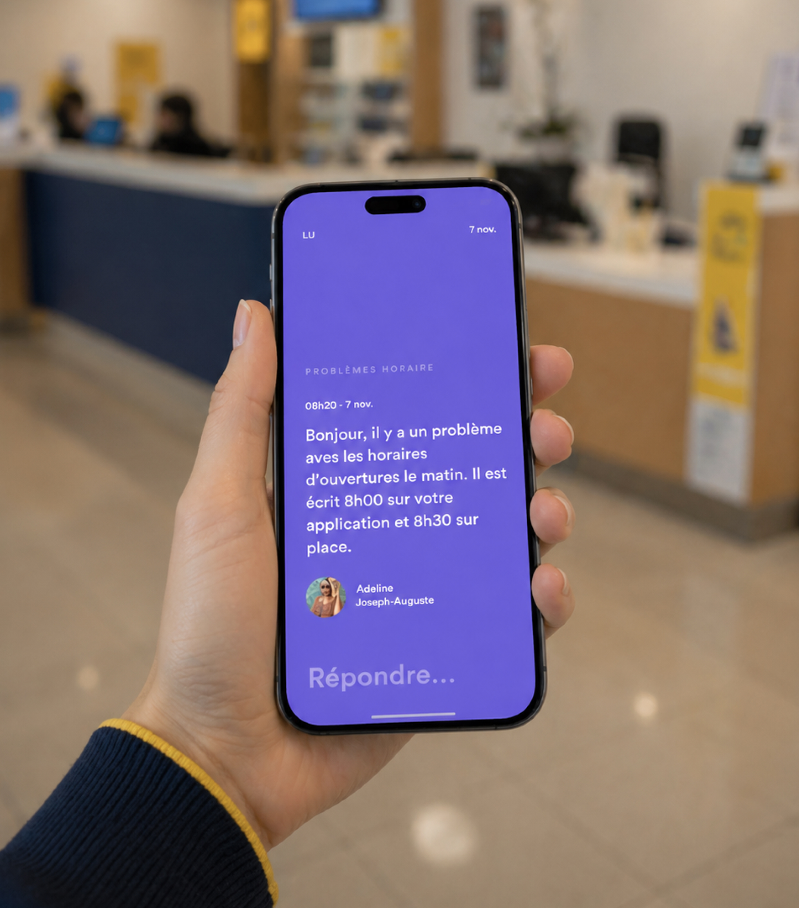 Application M Tracer à la Poste
