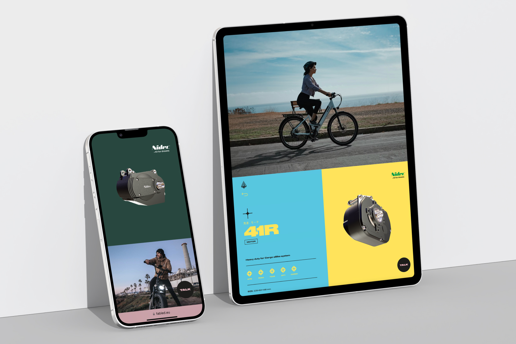 Mise en avant des produits sur ipad