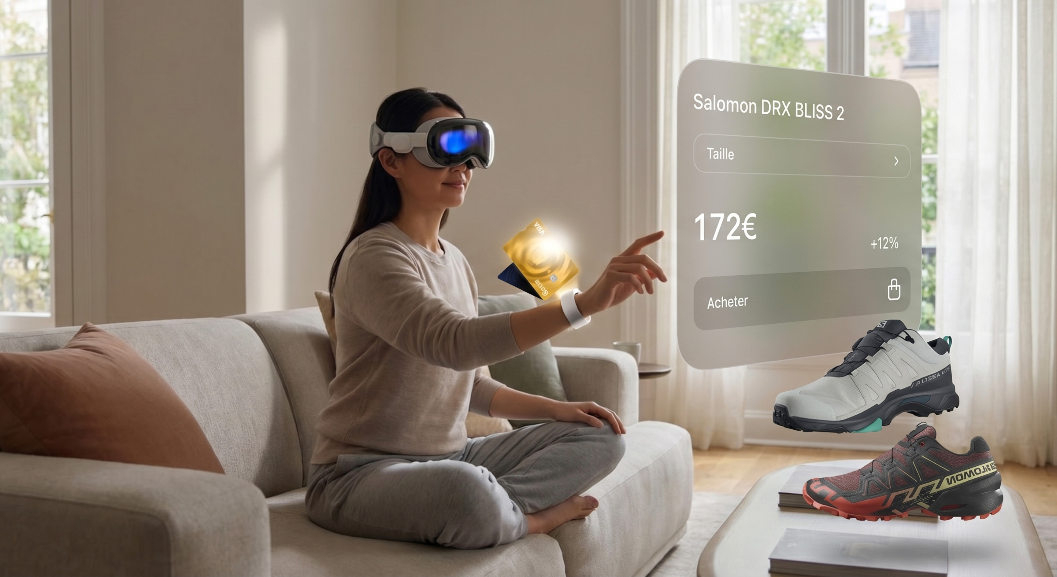 Visuels visibles dans l'application Bforank 