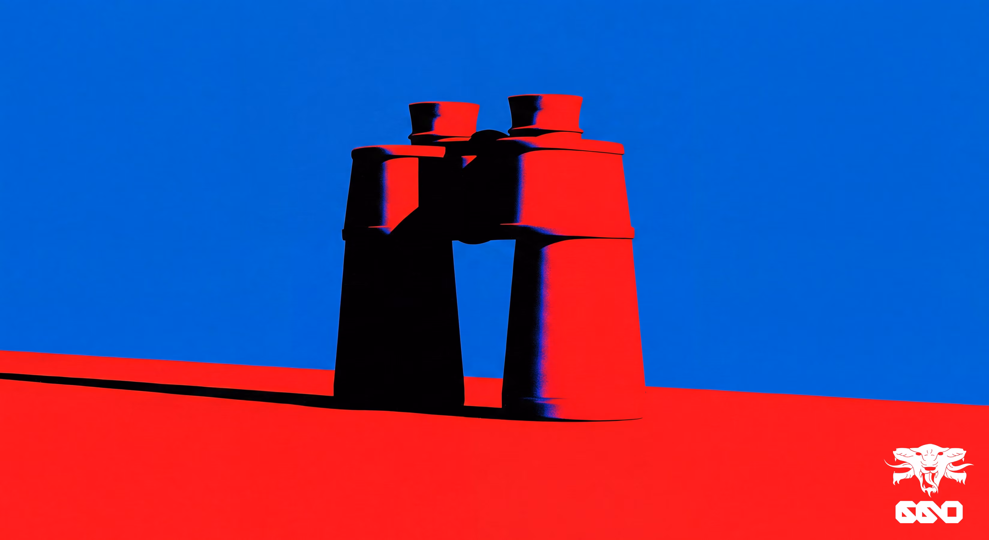 Deux silhouettes observant l’horizon, illustration de la visibilité des marques dans les réponses des intelligences artificielles.
