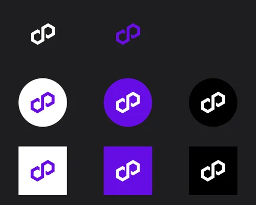 Polygon logo avatars