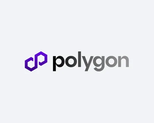 Polygon gradient logo