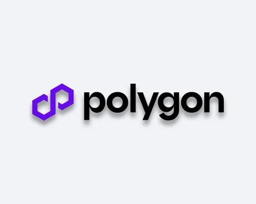 Polygon black logo