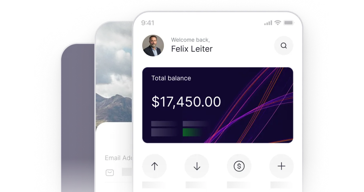 Polygon Open Money Stack dashboard showing wallet management and transaction overview