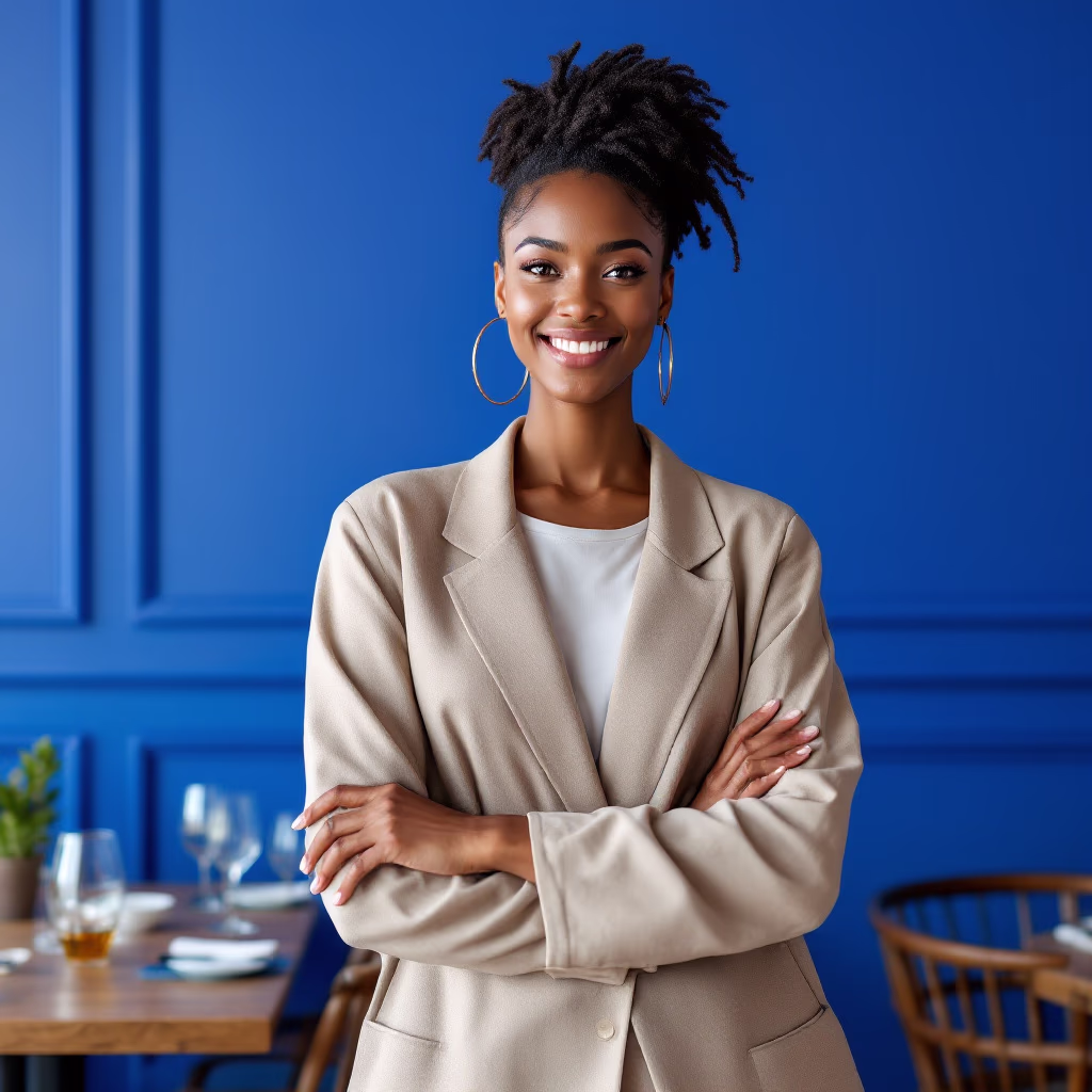 [headshot] image of customer (for a chinese restaurant)