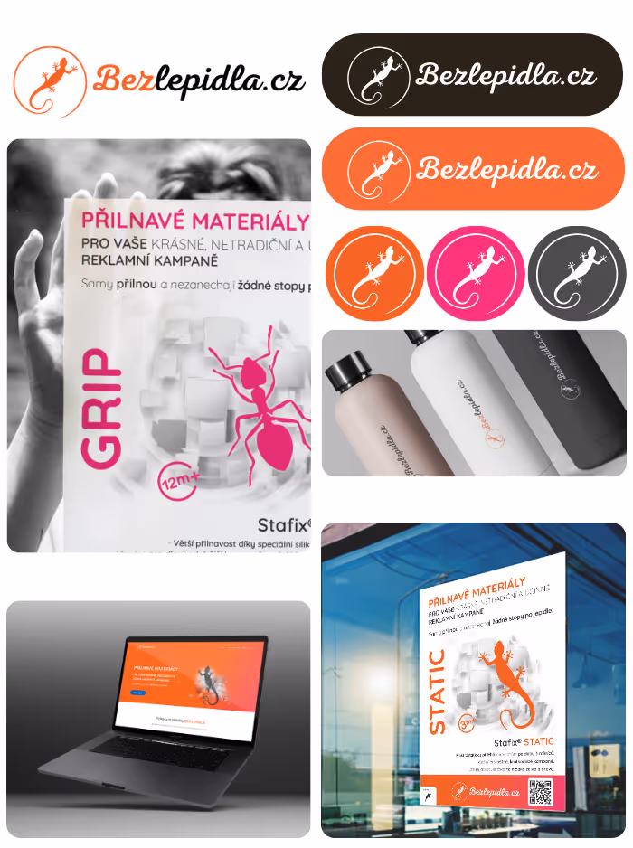Bezlepidla.cz design showcase