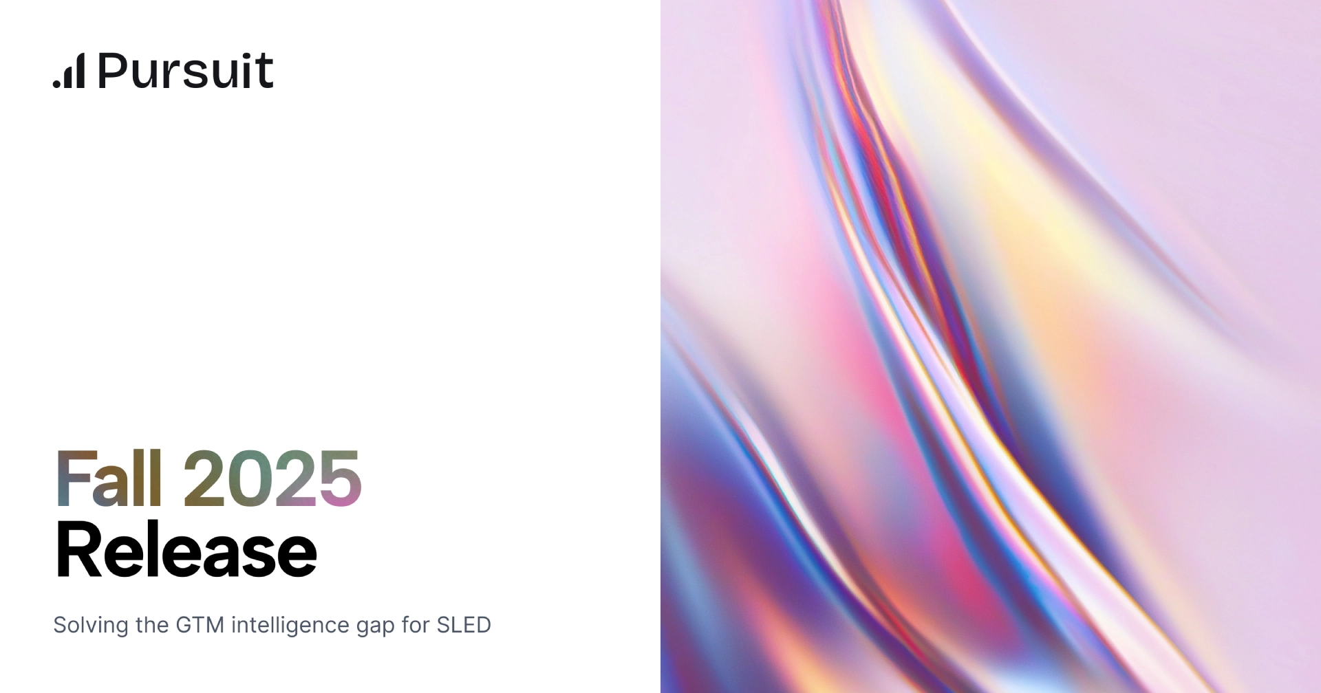 Pursuit's Fall 2025 Release