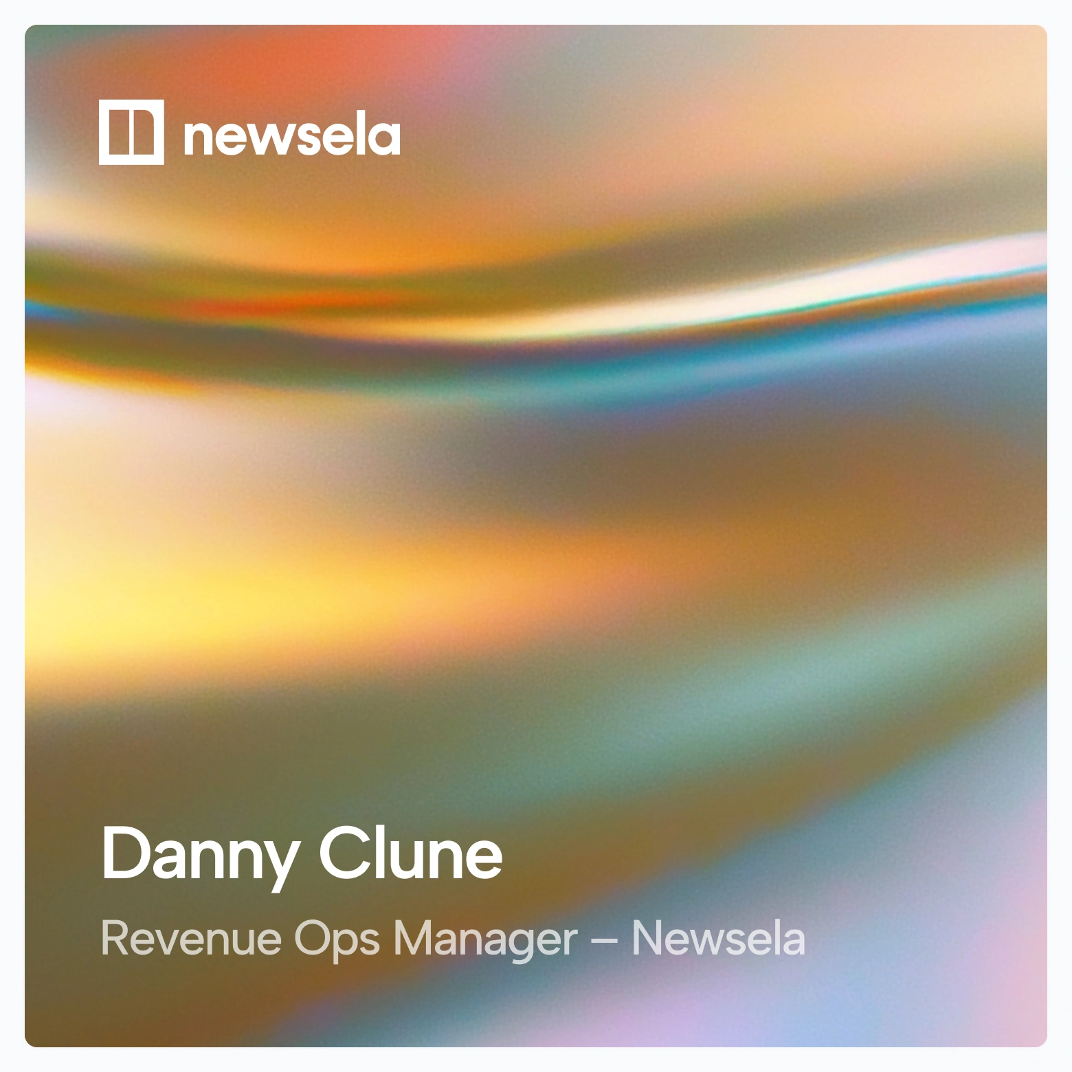 Interview with Danny Clune, Revenue Ops Manager at Newsela