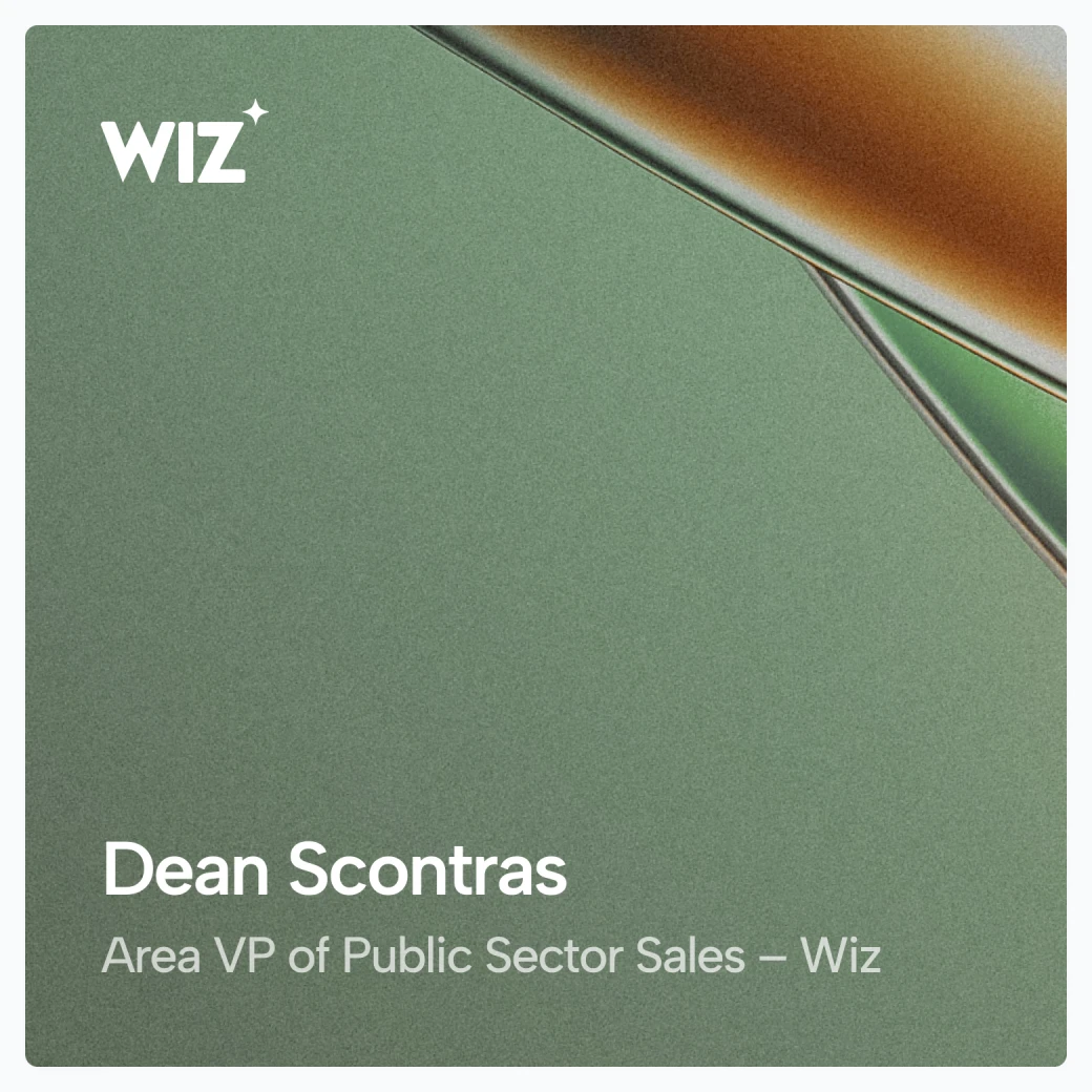 Sneak peek of Pursuit's Interview with Dean Scontras, VP of Public Sector Sales at Wiz video