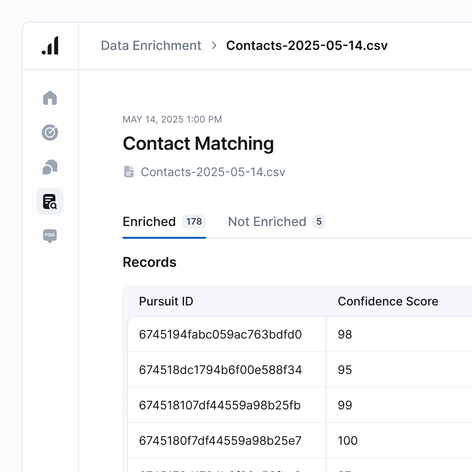 Sneak peek of Pursuit's Accelerate Your Time to Value with Account and Contact Matching video