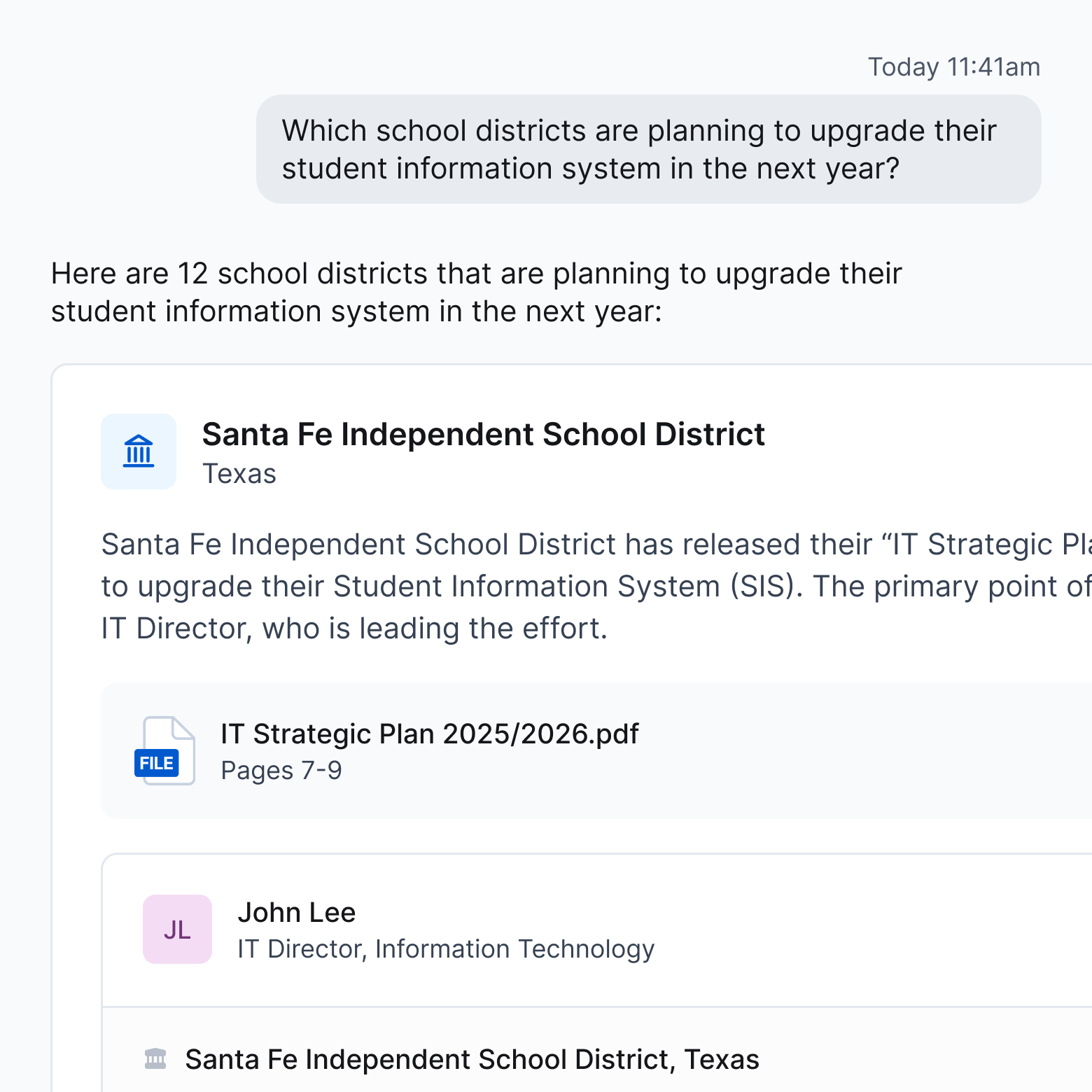 Screenshot of Pursuit's Territory-Wide Chat