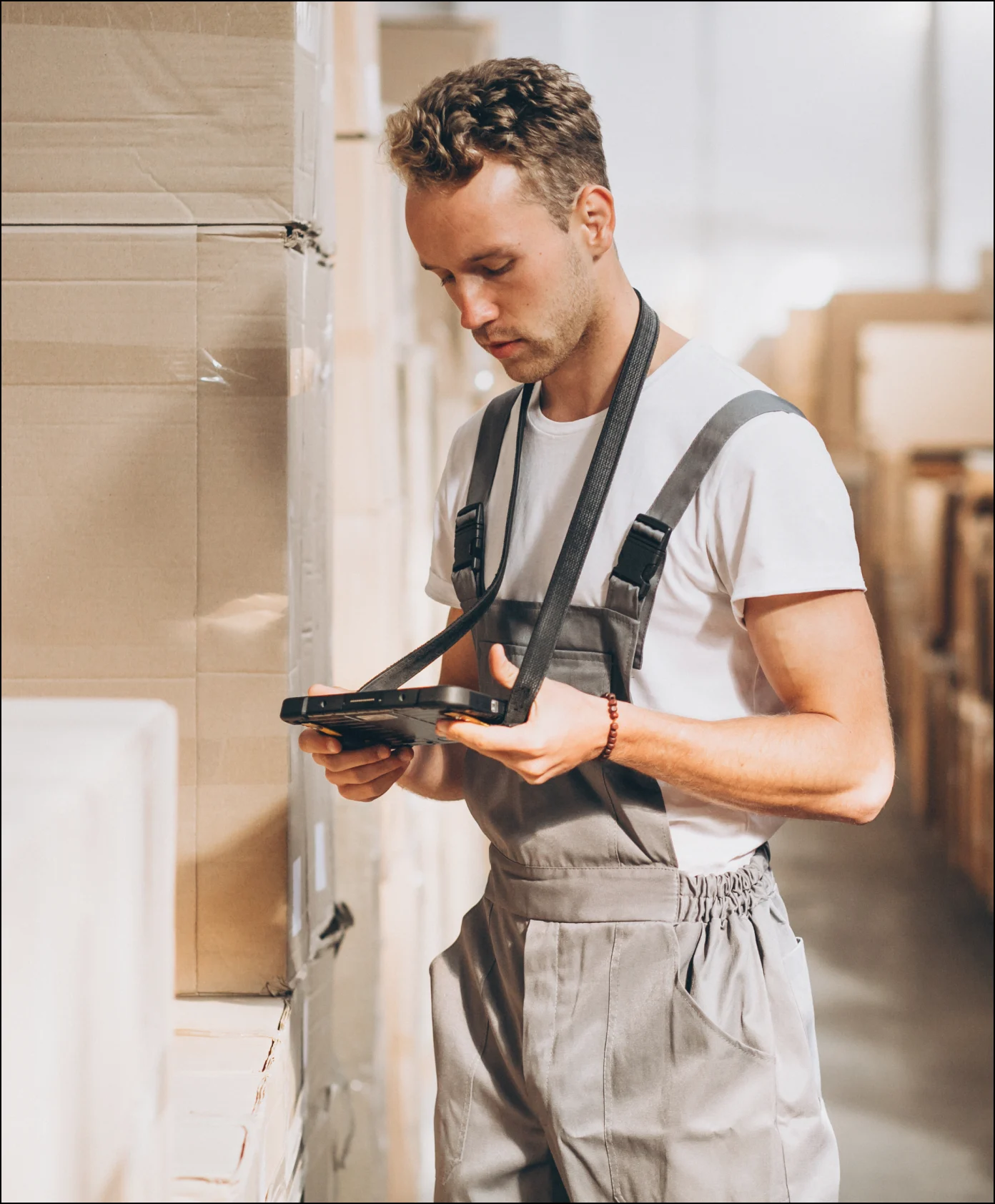 Two people sitting at a table with a laptop.