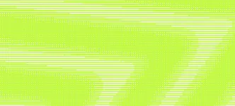 Abstract lime green background with white diagonal lines and a dynamic pattern.