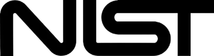 NIST text logo in bold black uppercase letters on a white background.