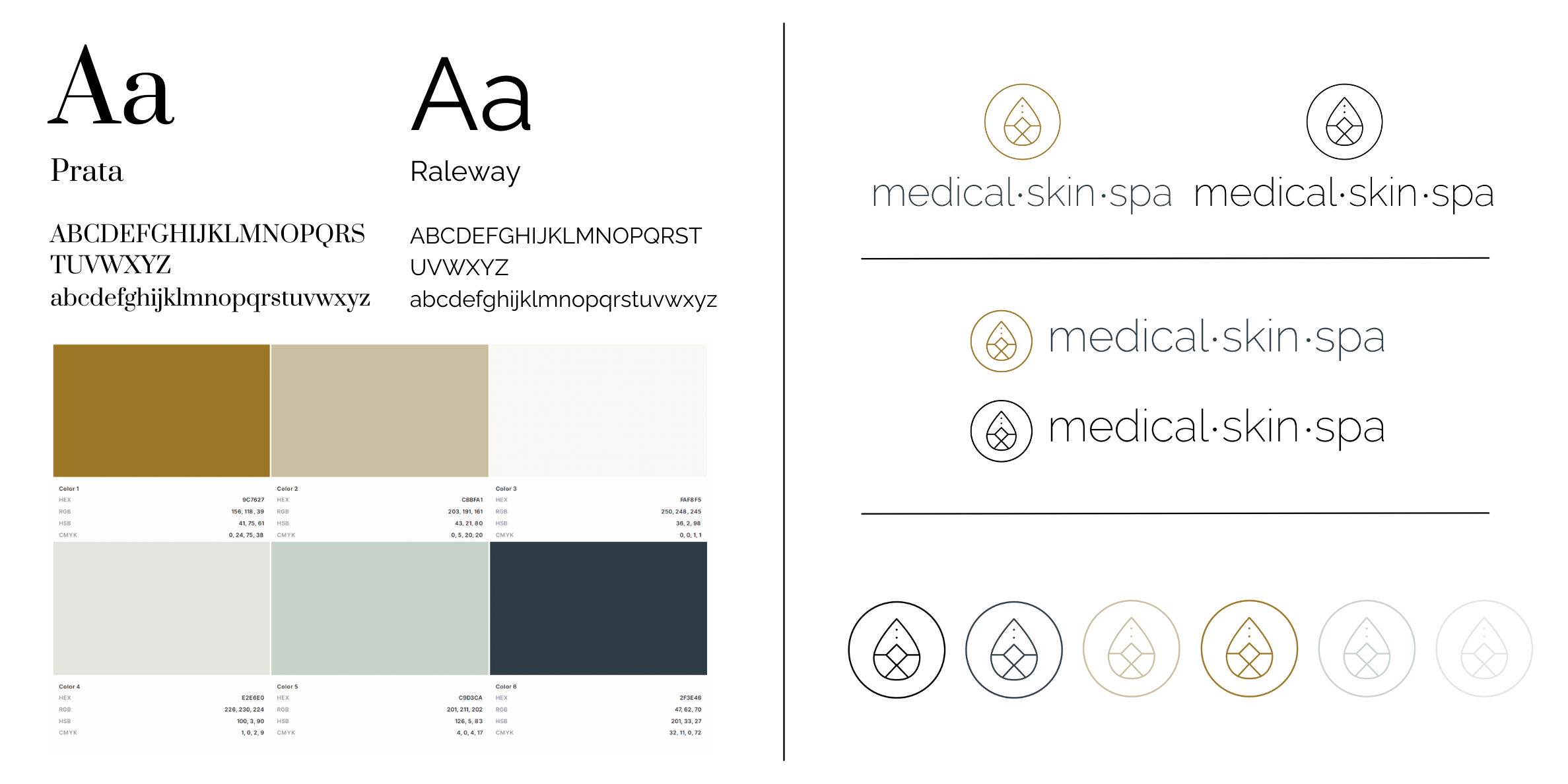 Markenidentität Medical Skin Spa