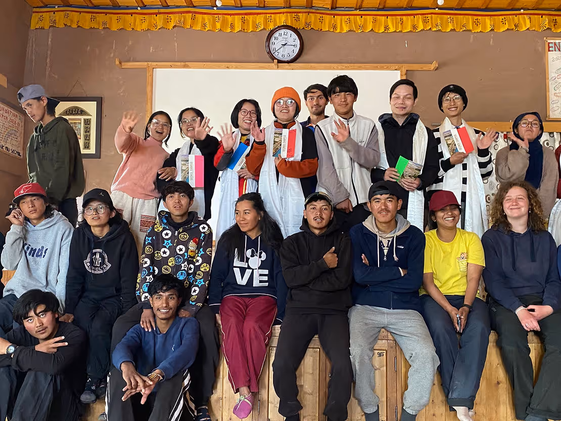 đến học tập và tình nguyện tại SECMOL