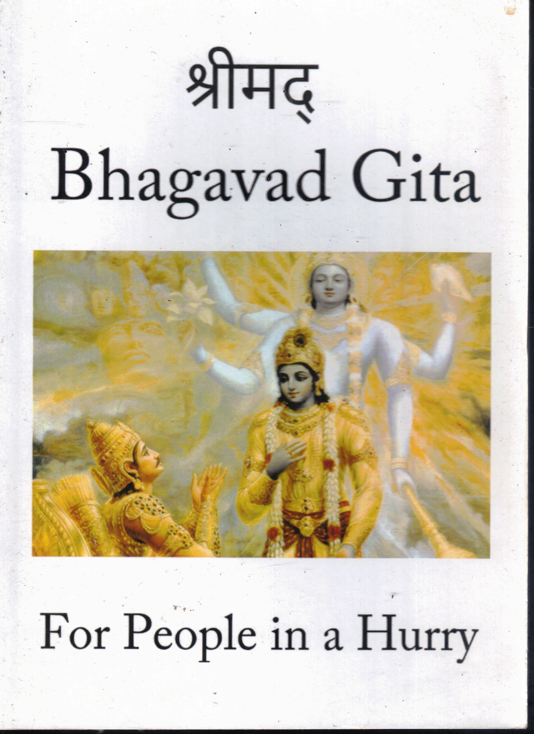 Cover of Bhagavad Gita for People in a Hurry