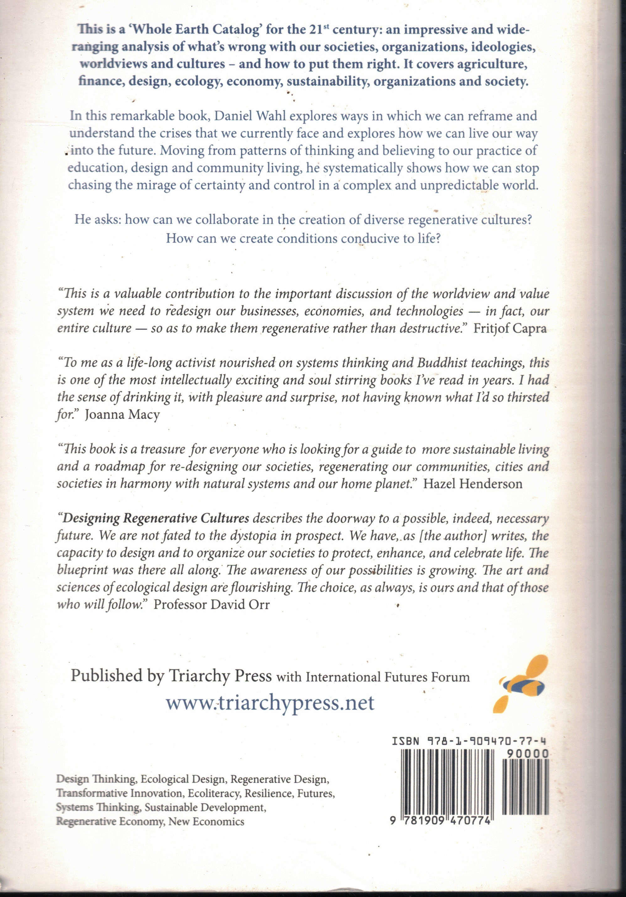 Cover of Designing Regenerative Cultures