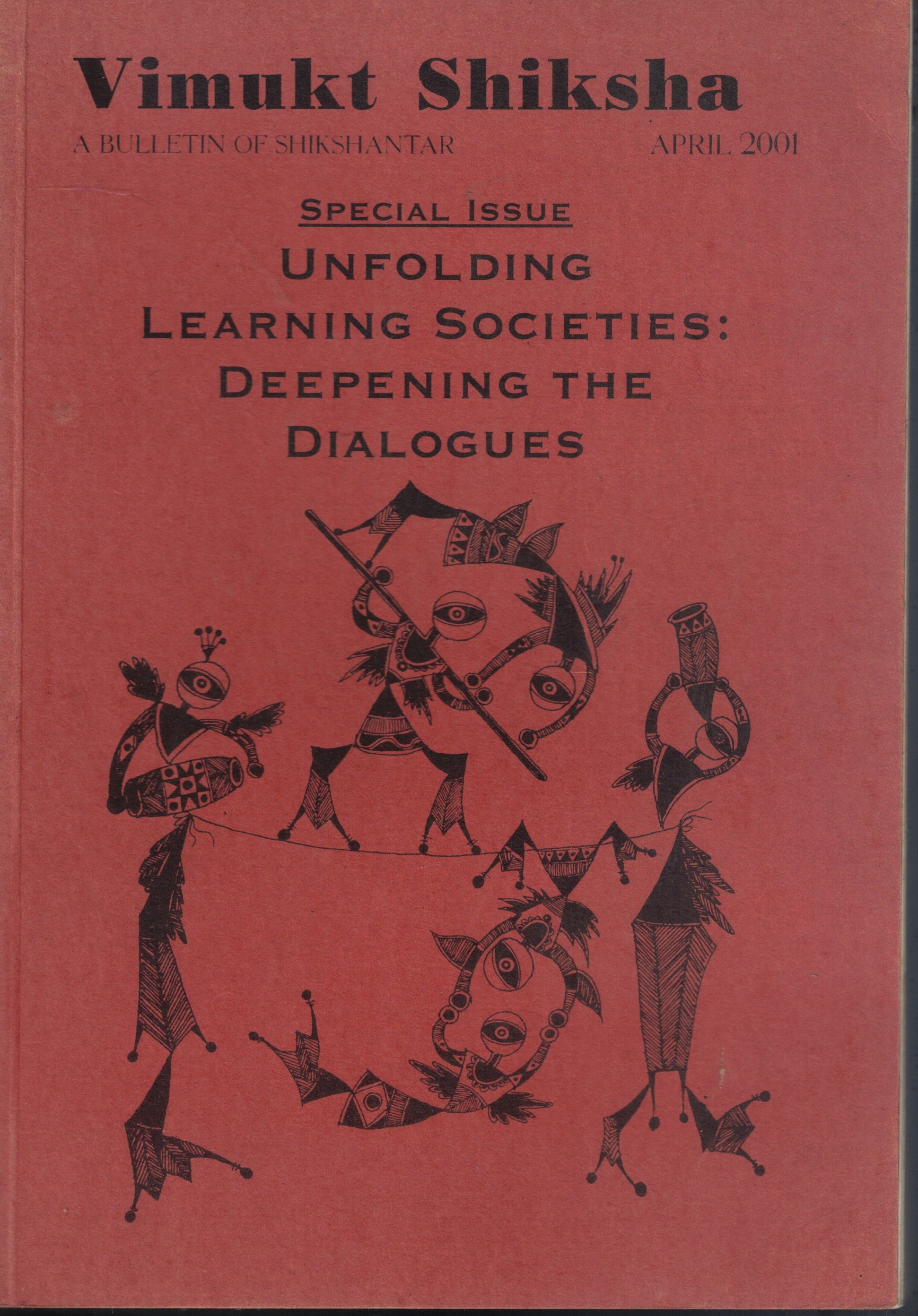 Cover of Vimukt Shiksha - Unfolding Learning Societies: Deepening the Dialogues