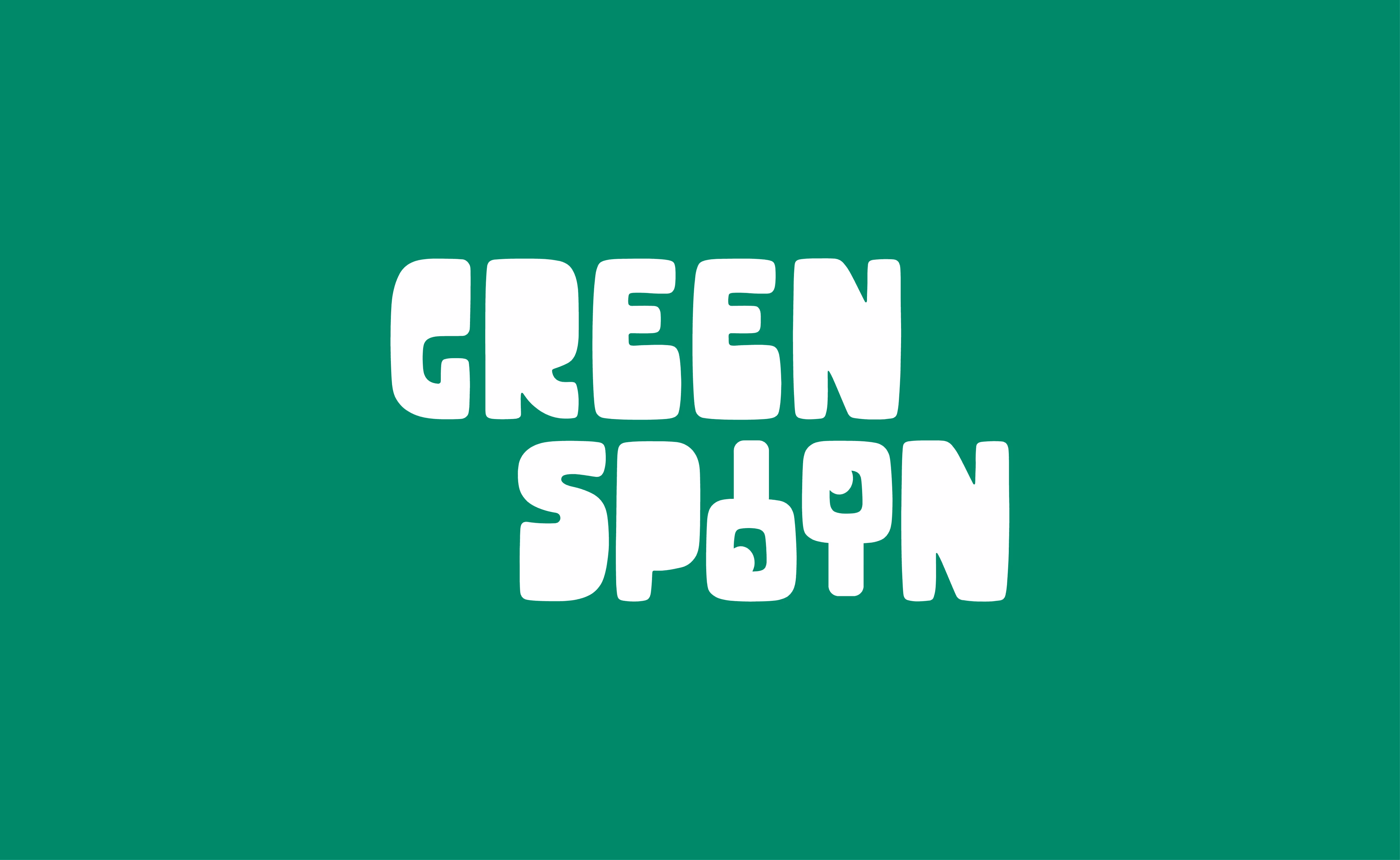 Logo design for 'GREEN SPOON' 