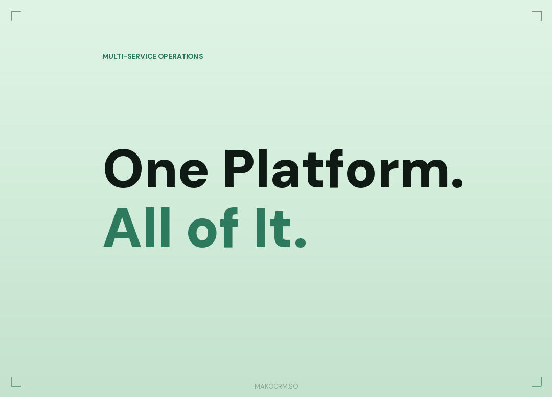 Wellness One Platform