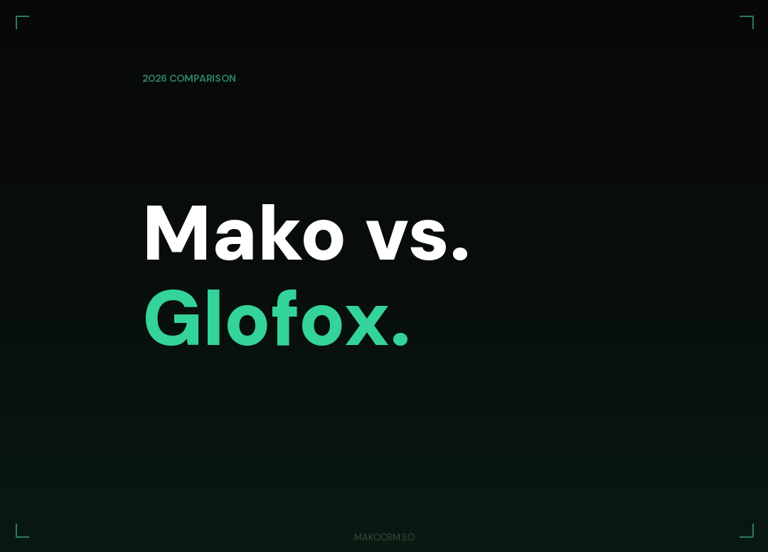 Mako vs Glofox