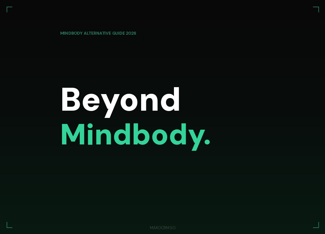 Best Mindbody Alternative for Yoga Studios 2026
