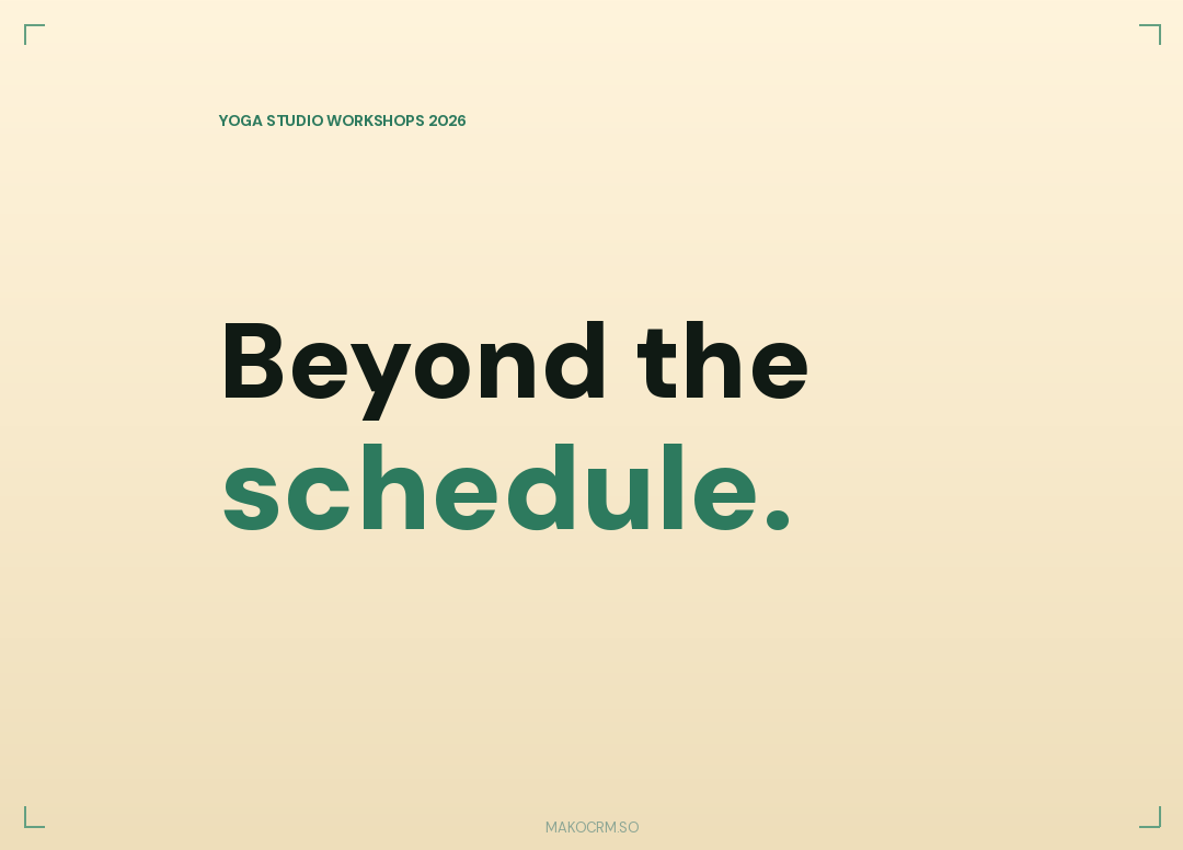 Yoga Studio Workshops and Events: Managing Special Programming for Revenue and Retention