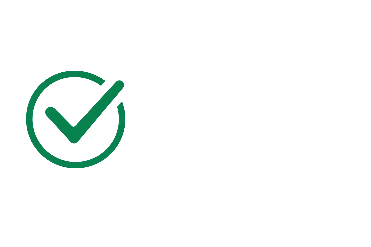 Grünes Häkchen in Kreis als Symbol für Bestätigung oder Zustimmung.