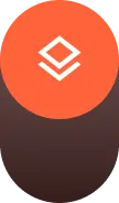 Icon representing a unified view of risk across an organization