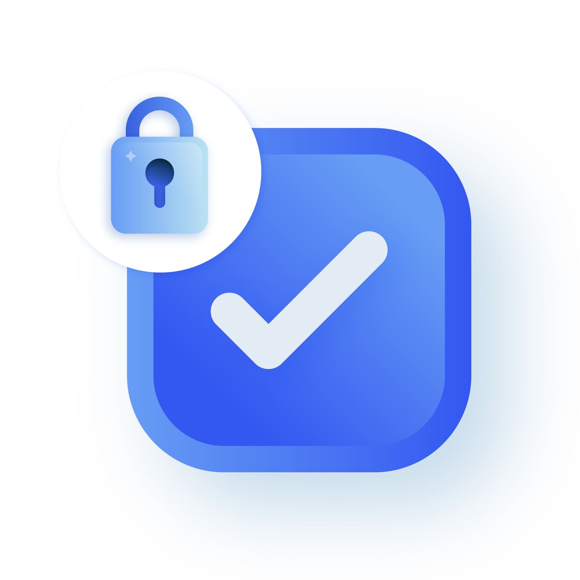Secure checklist graphic representing GDPR readiness and data security.
