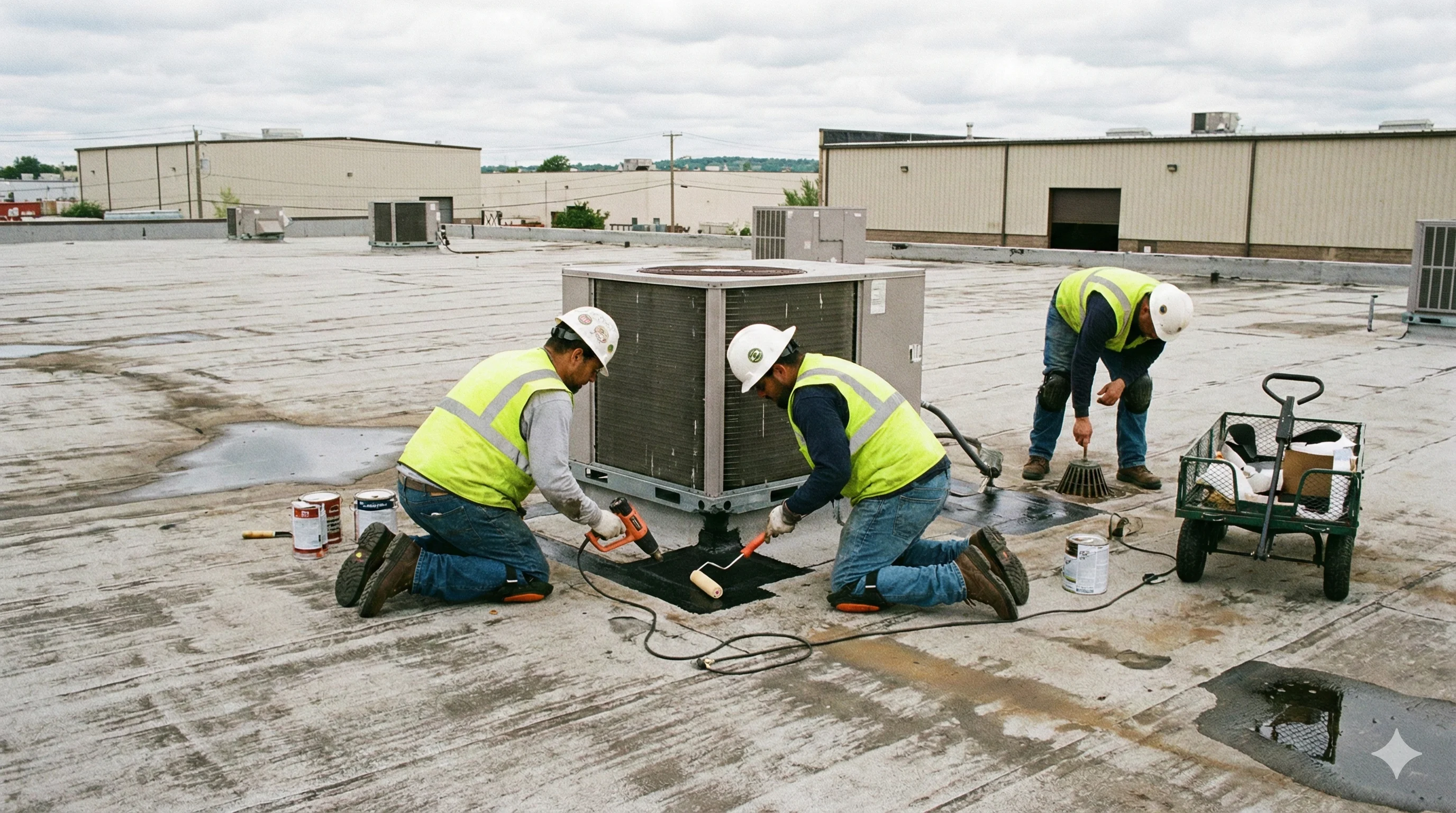 Professional Commercial Roof Repair in North Jersey