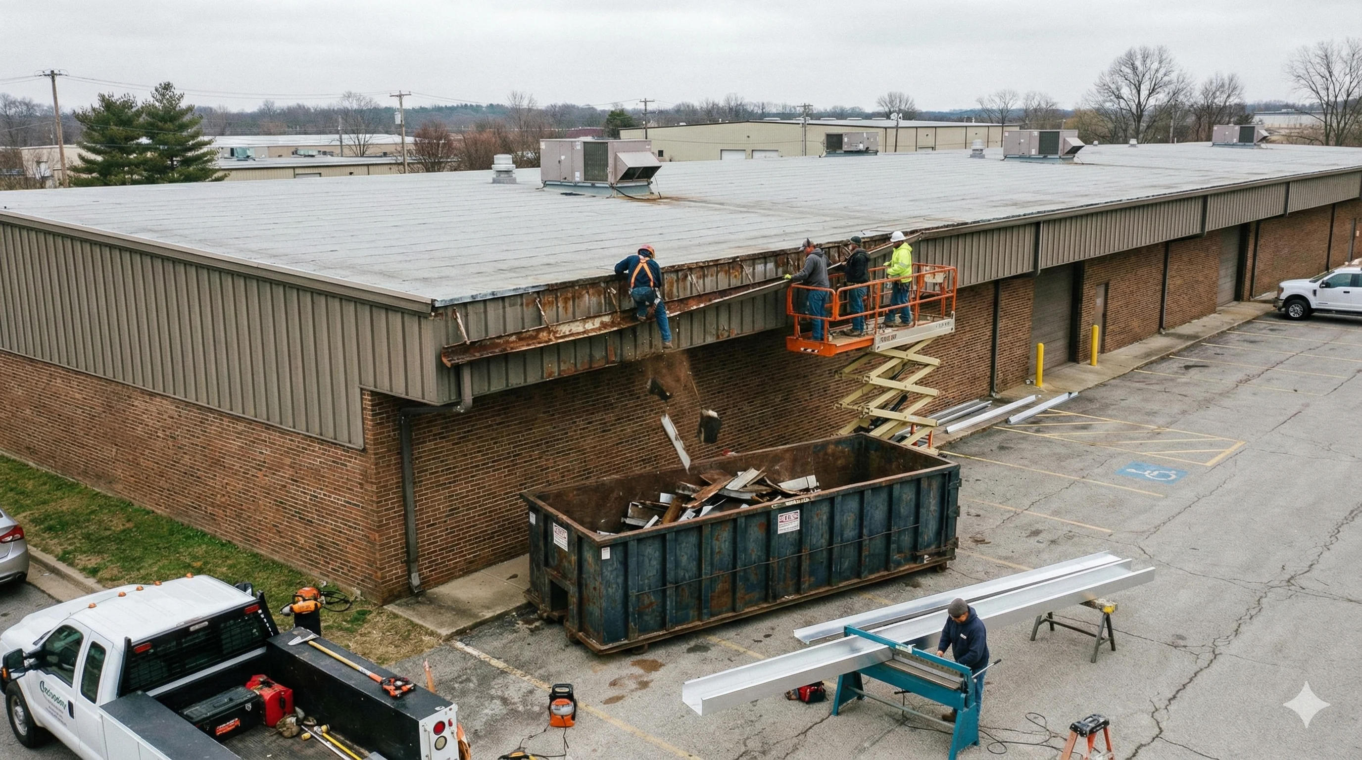 Commercial Gutter Replacement in North Jersey