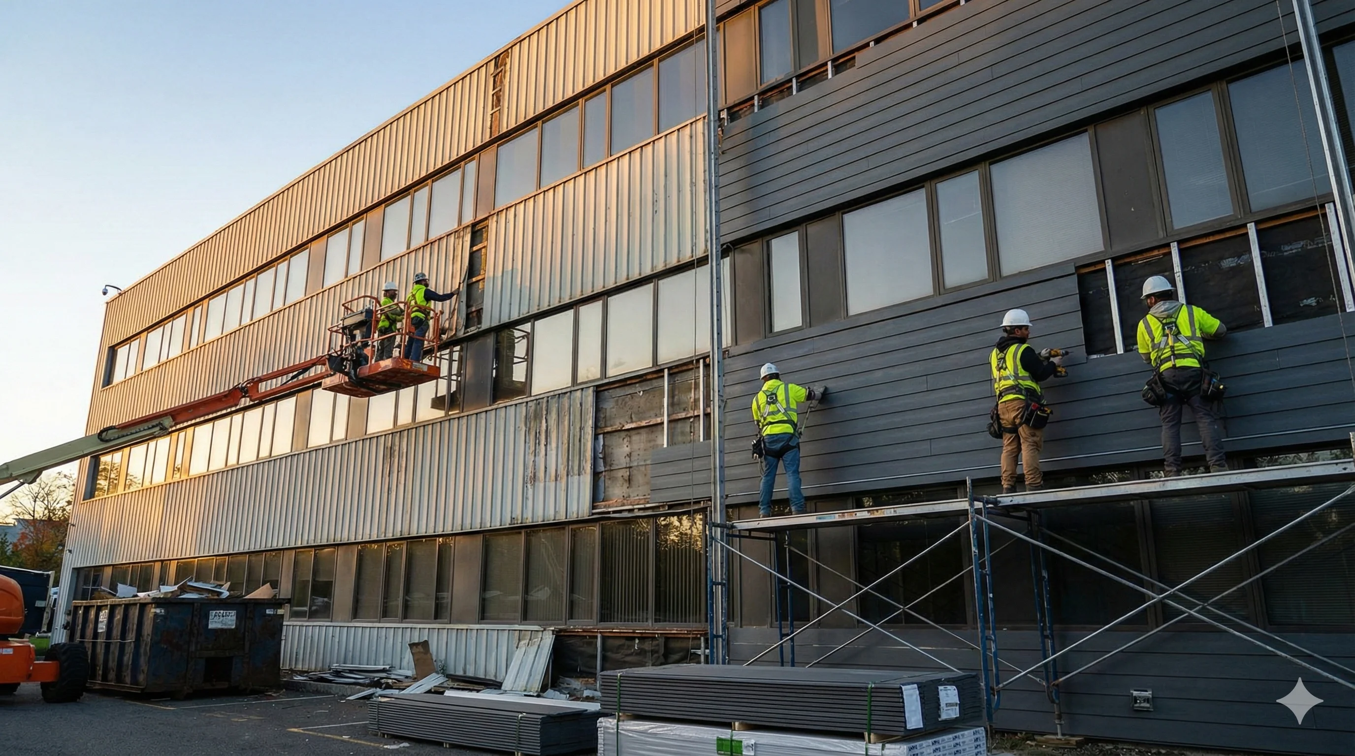 Commercial Siding Replacement in North Jersey